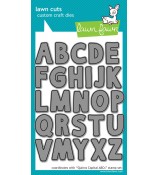 Lawn Fawn Quinn's Capitals ABCs Uppercase die set 